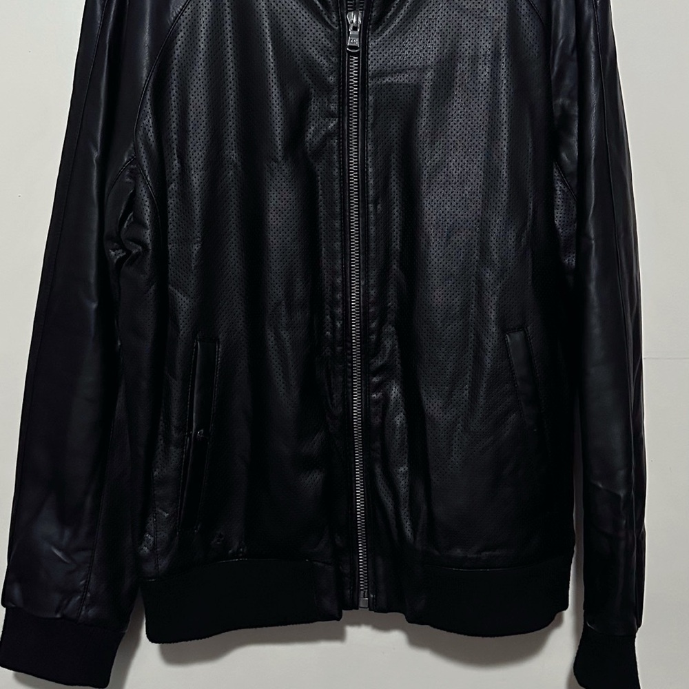 Michael Kors Black Leather Jacket